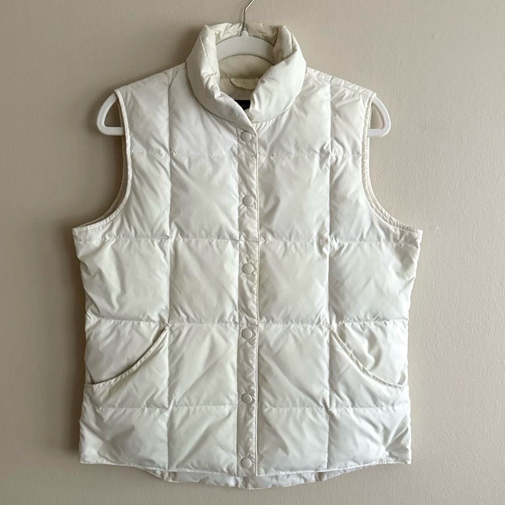 Land’s End Goose Down Puffer Vest Jacket